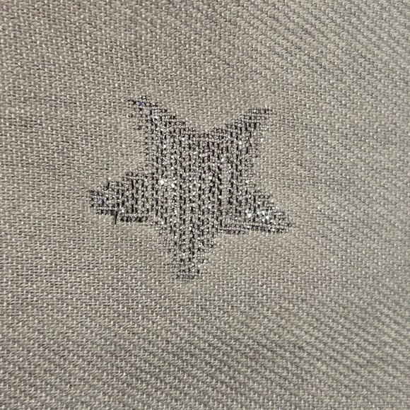 NWOT Talbots Metallic Star Sparkle Scarf - Picture 10 of 11